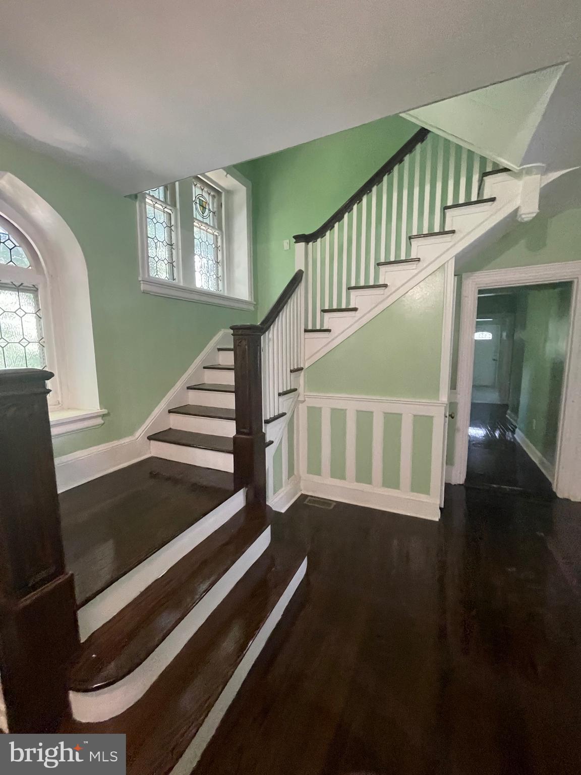 6416 Overbrook Avenue Philadelphia, PA 19151 - Photo 4 of 18 a view of entryway and hall with wooden floor