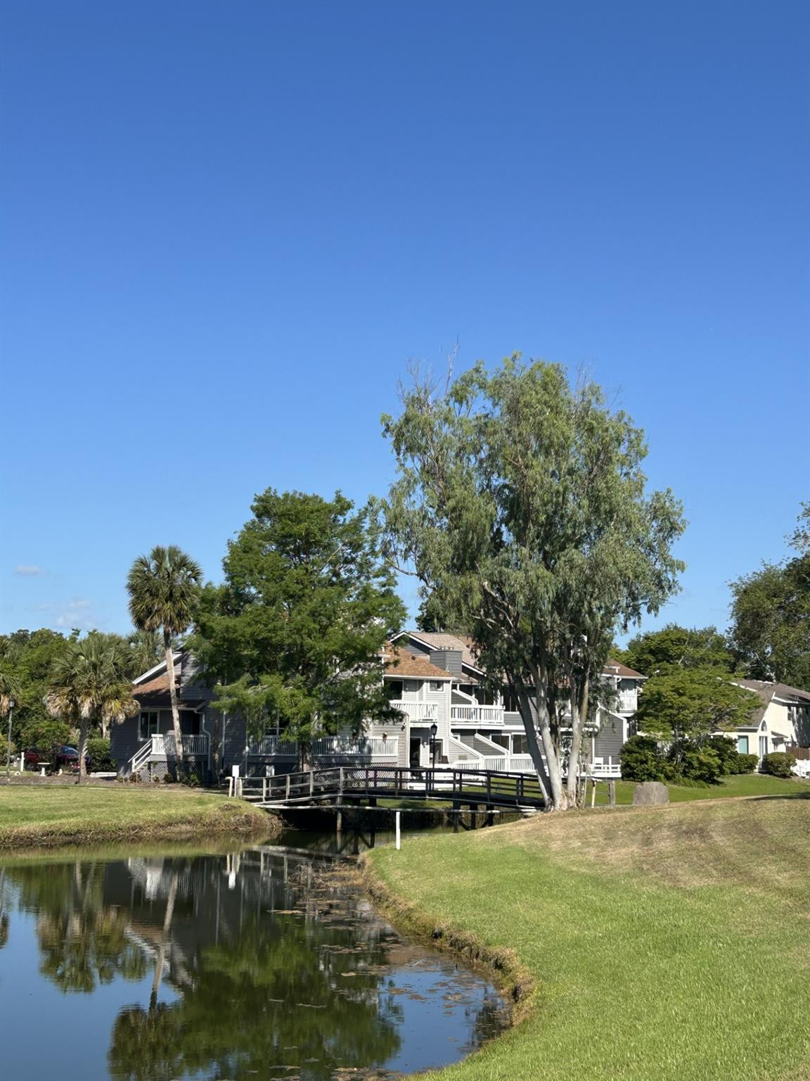 539 Lake Bridge Drive Ormond Beach, FL 32174 - Photo 7 of 34 a view of a lake with houses