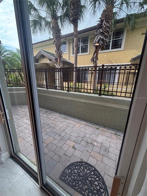 6536 Moorings Point Circle, Unit 101 Lakewood Ranch, FL 34202 - Photo 14 of 34 a view of balcony with a potted plant
