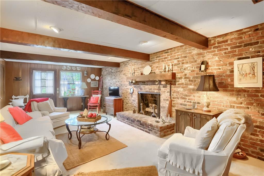 2766 Beaver Grade Road Coraopolis, PA 15108 - Photo 10 of 41 a living room with furniture and a fireplace
