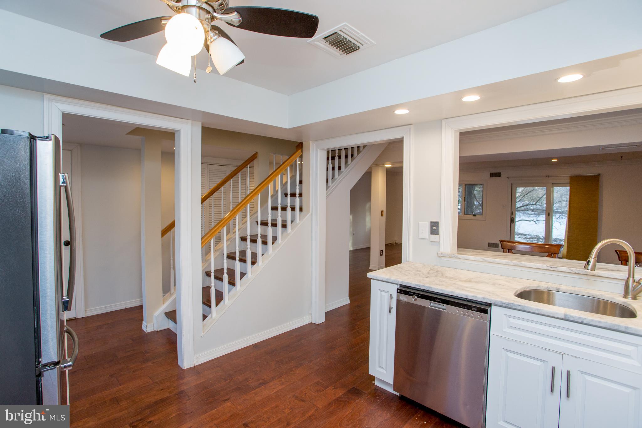 17 Eden Roc New Hope, PA 18938 - Photo 9 of 27 Kitchen to foyer and living & dining room