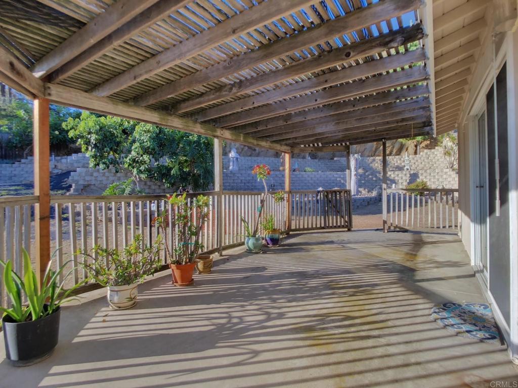 8242 Sunset Road Lakeside, CA 92040 - Photo 44 of 48 a view of outdoor space with wooden floor