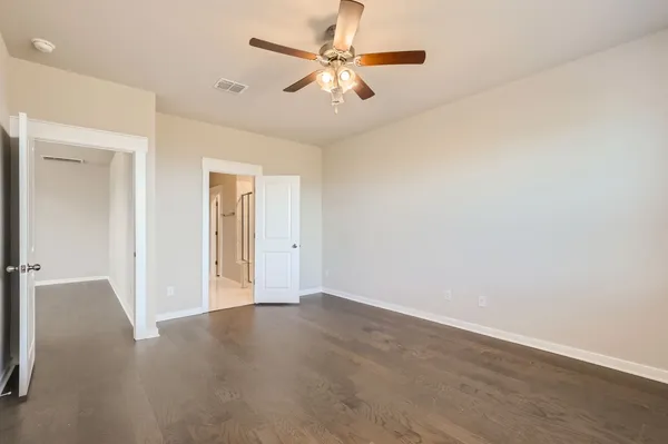 wooden floor in an empty room