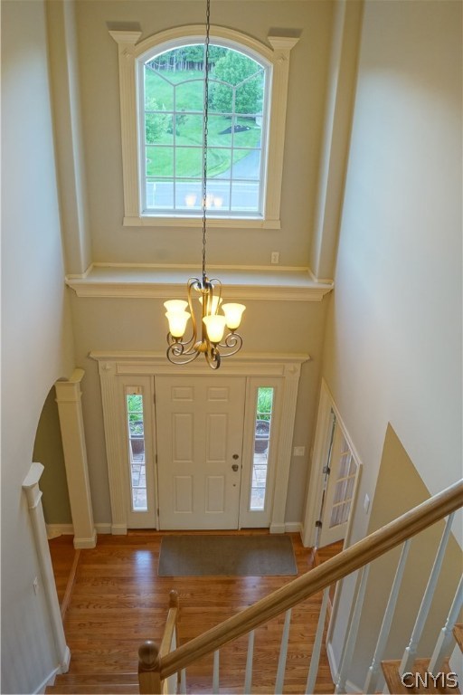 6244 Steinway Drive DeWitt, NY 13078 - Photo 10 of 36 Lovely two story foyer with elliptical window and