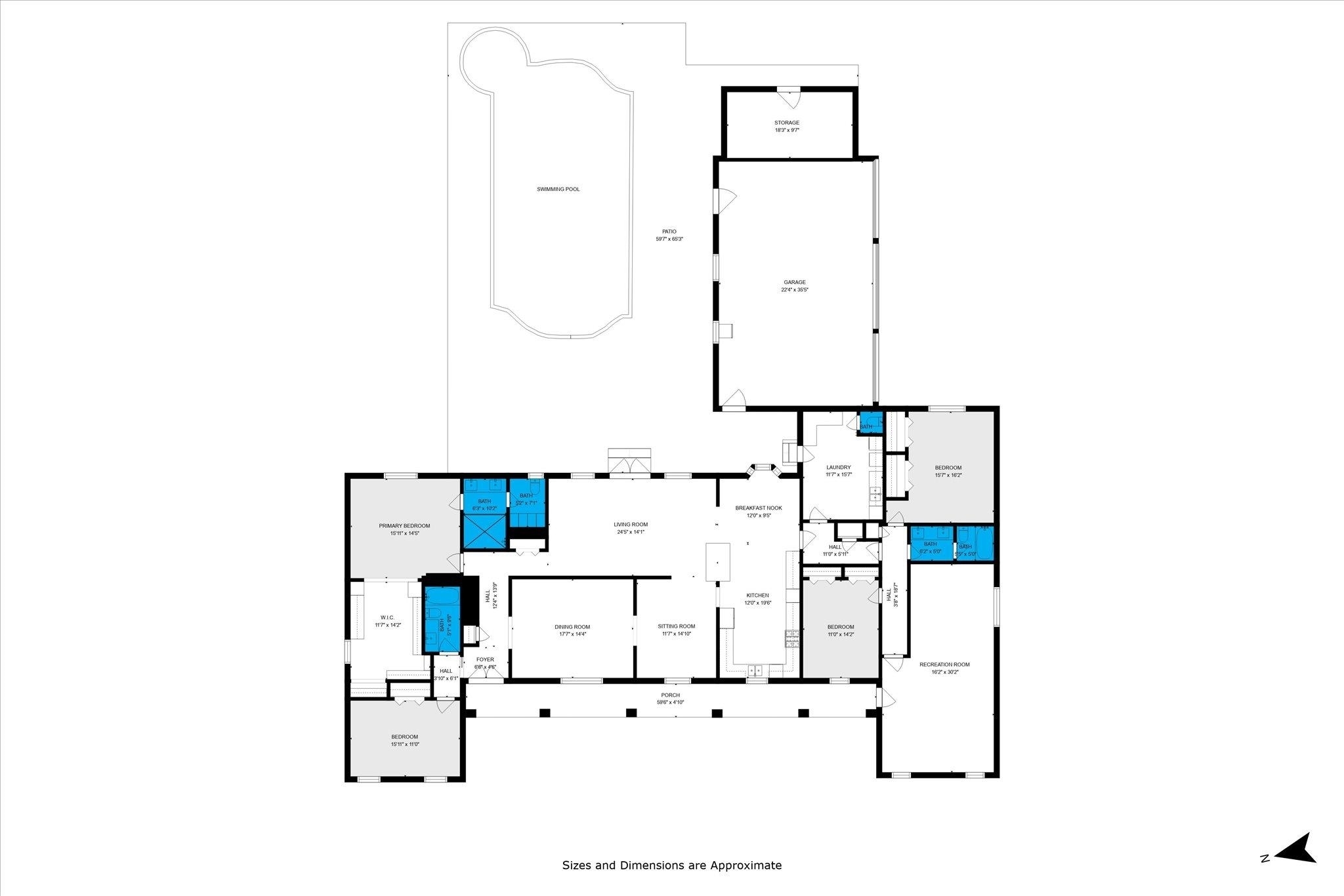 254 Woodlands Avenue Mobile, AL 36607 - Photo 50 of 50 View of room layout