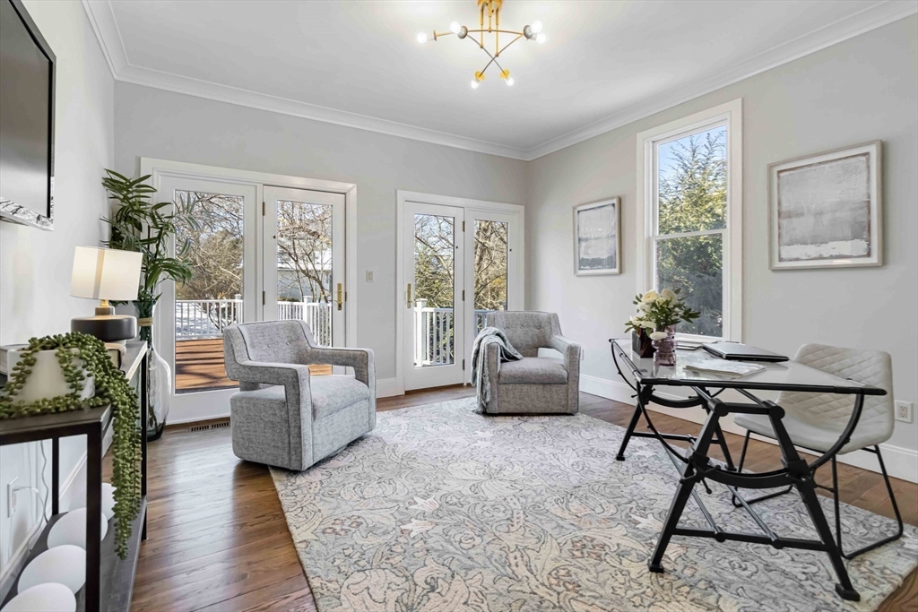 3 Cedar Street Newton, MA 02459 - Photo 2 of 33 a living room with furniture and a large window