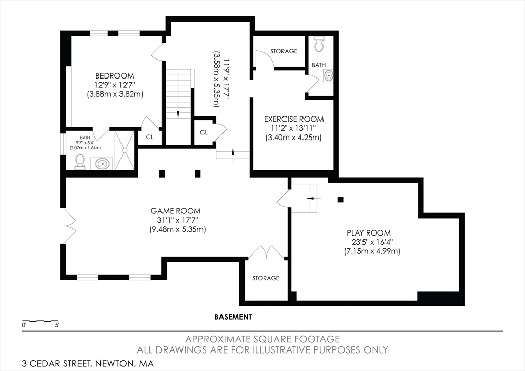 3 Cedar Street Newton, MA 02459 - Photo 31 of 33