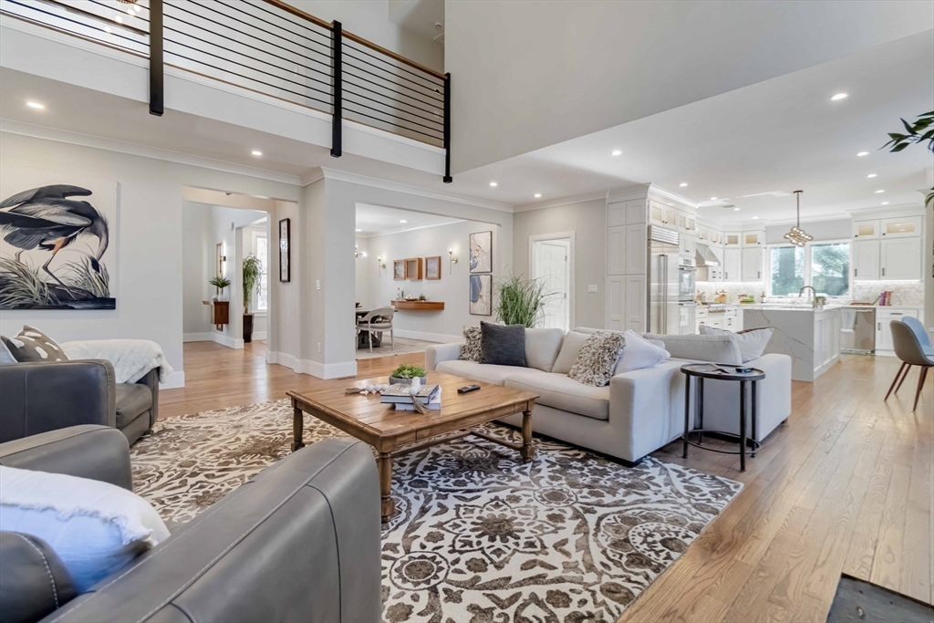 3 Cedar Street Newton, MA 02459 - Photo 6 of 33 a living room with furniture and wooden floor