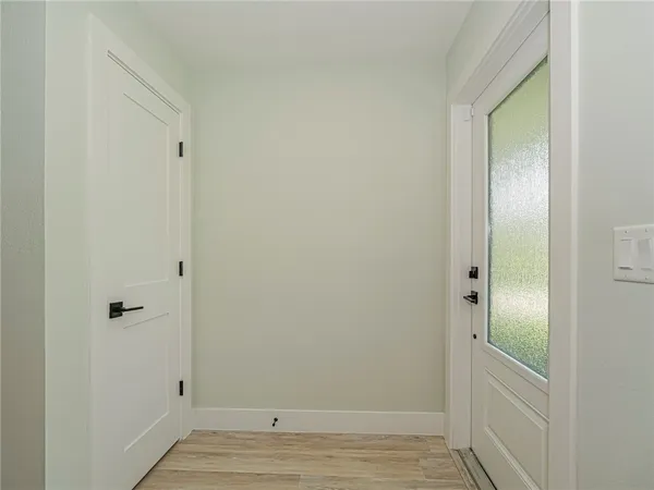 a view of empty room