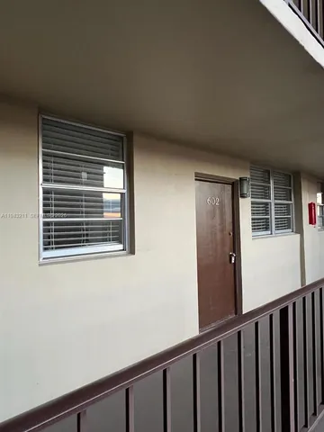 a view of balcony and window