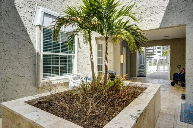 a view of a entryway door of the house