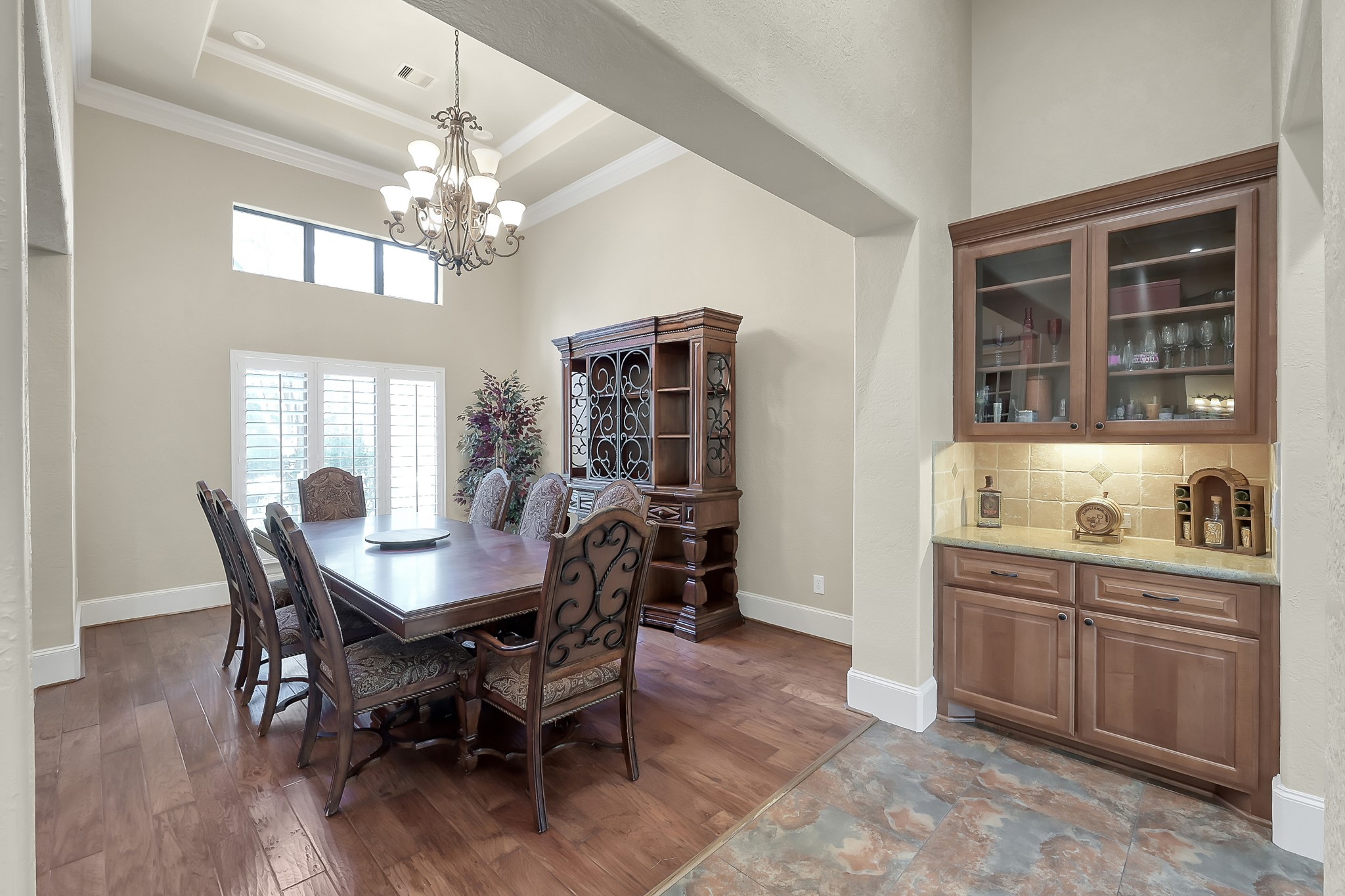 22742 Timberlake Creek Road Tomball, TX 77377 - Photo 5 of 50 a view of a dining room with furniture and chandelier