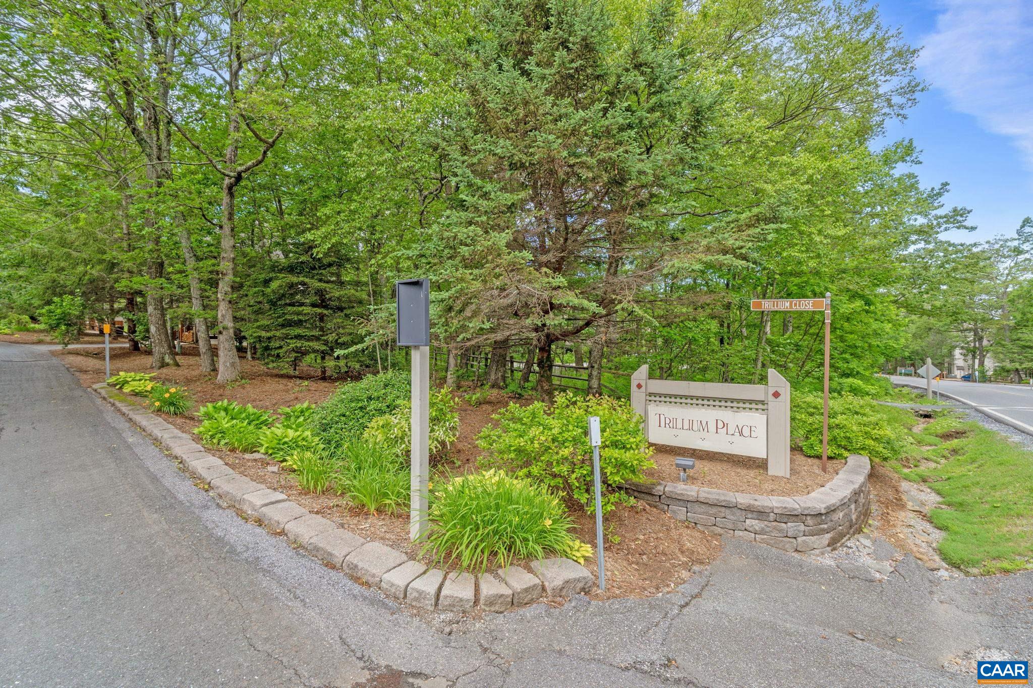 23 Trillium Cl Roseland, VA 22967 - Photo 48 of 48 a pathway of a house with a yard and fence