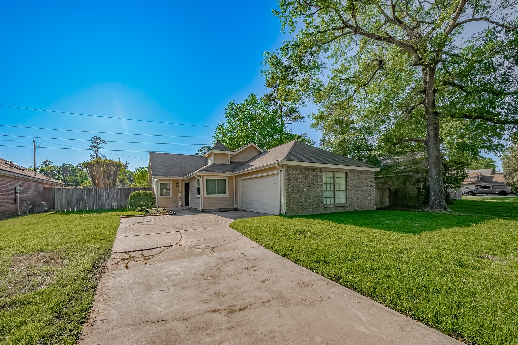 30411 Arborg Drive Spring, TX 77386 - Photo 30 of 30 front view of a house with a yard