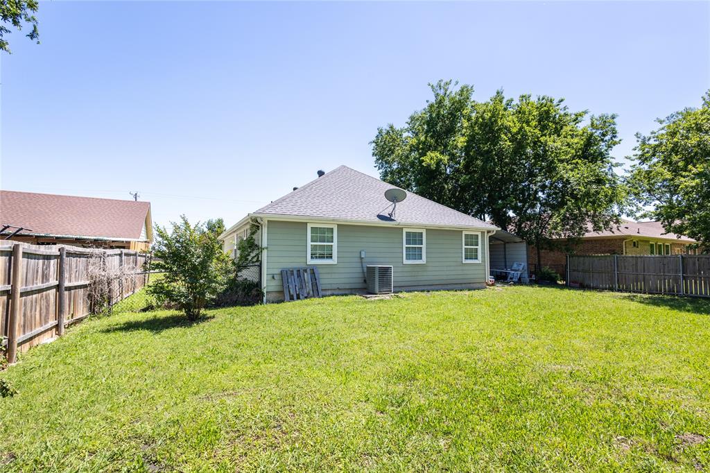 512 Milton Road Josephine, TX 75173 - Photo 28 of 31 a front view of a house with yard and green space