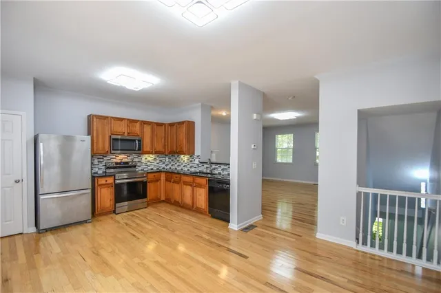 a front view of a house with balcony