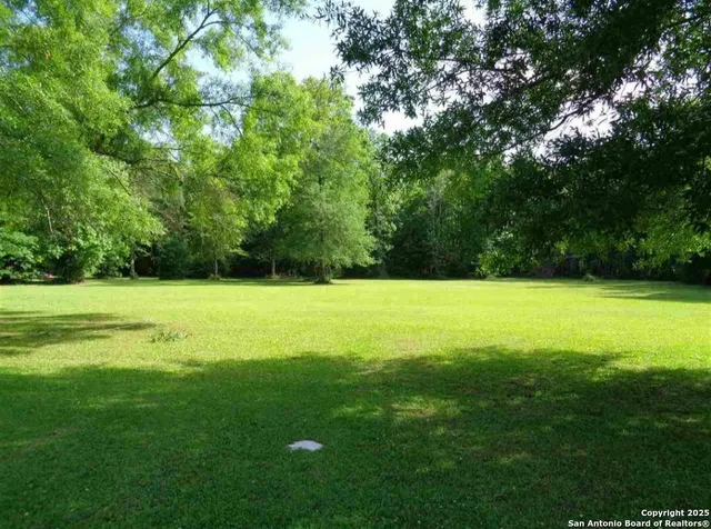 a view of an outdoor space and a yard