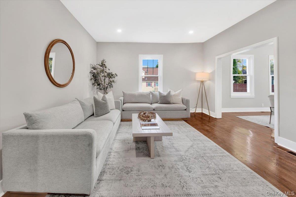 34 Kings Ferry Road Montrose, NY 10548 - Photo 6 of 36 Living area with wood finished floors and recessed lighting