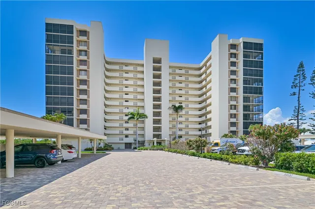 a view of a city with tall buildings