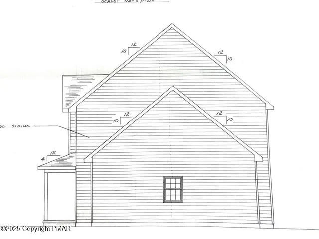 a view of a house with a window