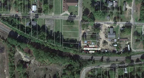 a garden view with a lake view