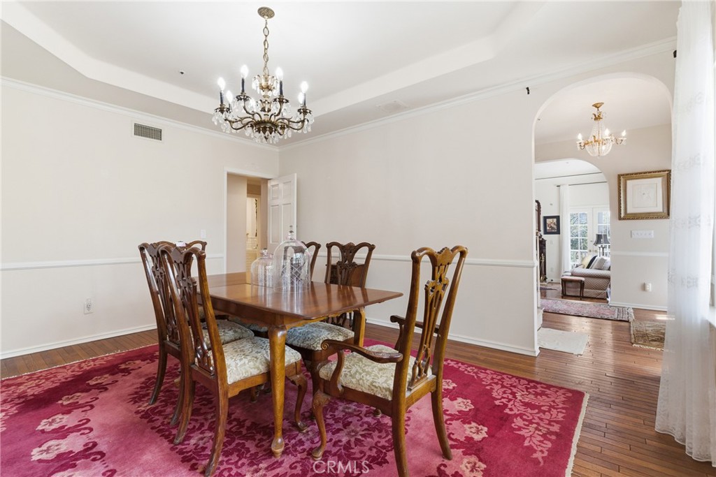 9130 Old Stage Road Agua Dulce, CA 91390 - Photo 36 of 74 a view of a dining room with furniture