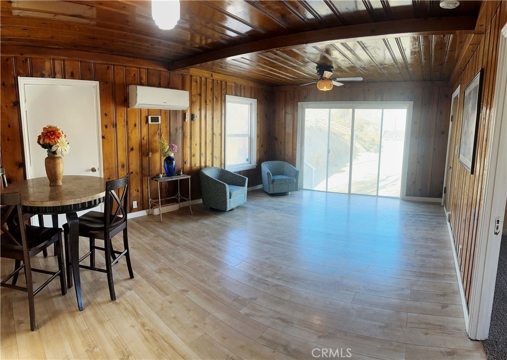 505 North Drive Lebec, CA 93243 - Photo 6 of 34 a view of a dining room with furniture wooden floor and chandelier