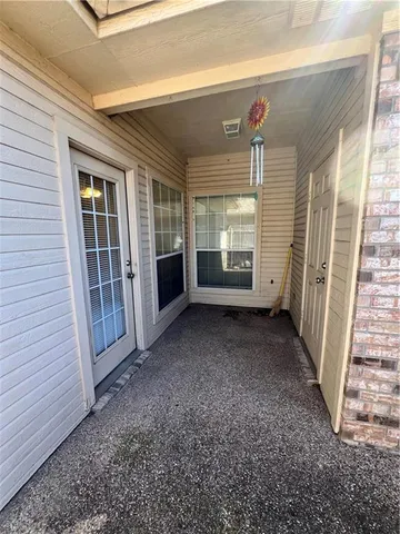 a view of a house with a porch