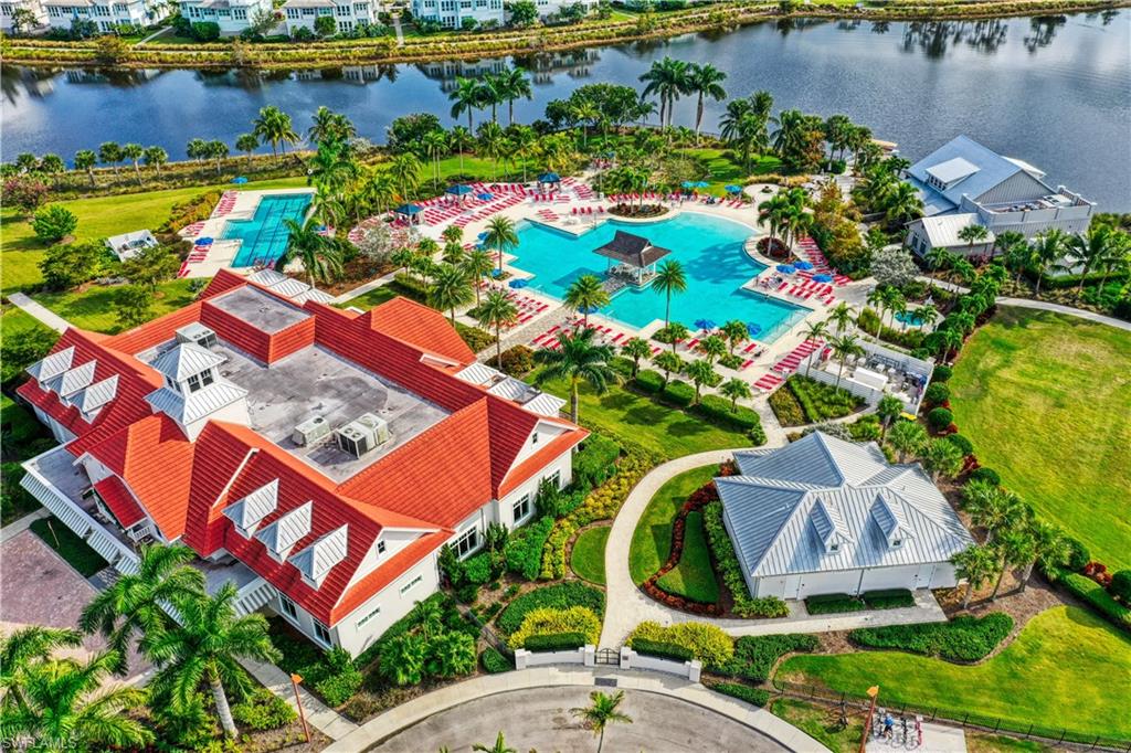 7138 Cayo Coco Lane Naples, FL 34113 - Photo 38 of 42 an aerial view of a residential houses with outdoor space and swimming pool
