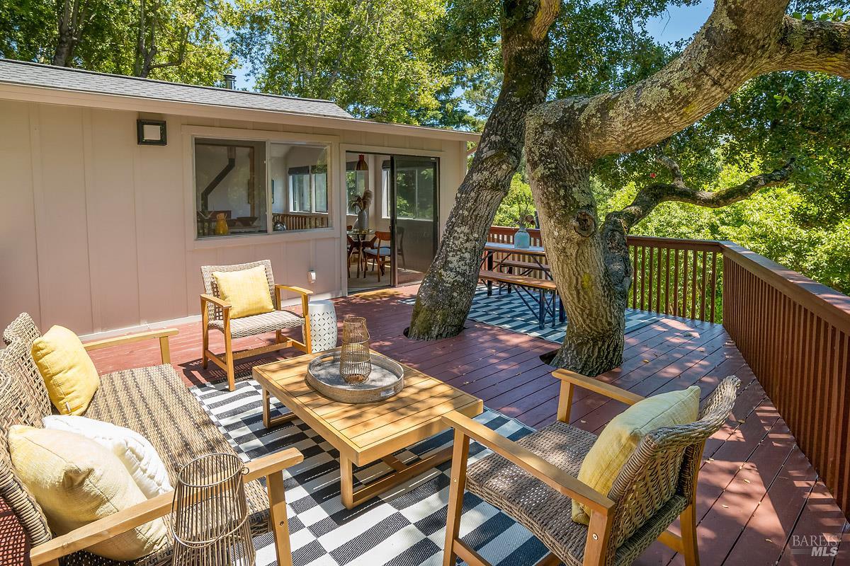 53 Madrone Road Fairfax, CA 94930 - Photo 13 of 25 Easy indoor-outdoor living