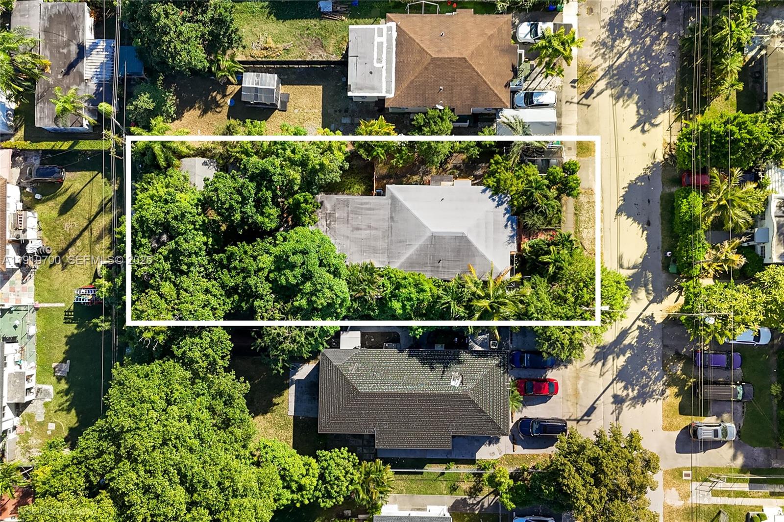 2845 Southwest 37th Court Miami, FL 33134 - Photo 9 of 9 an aerial view of house with a garden