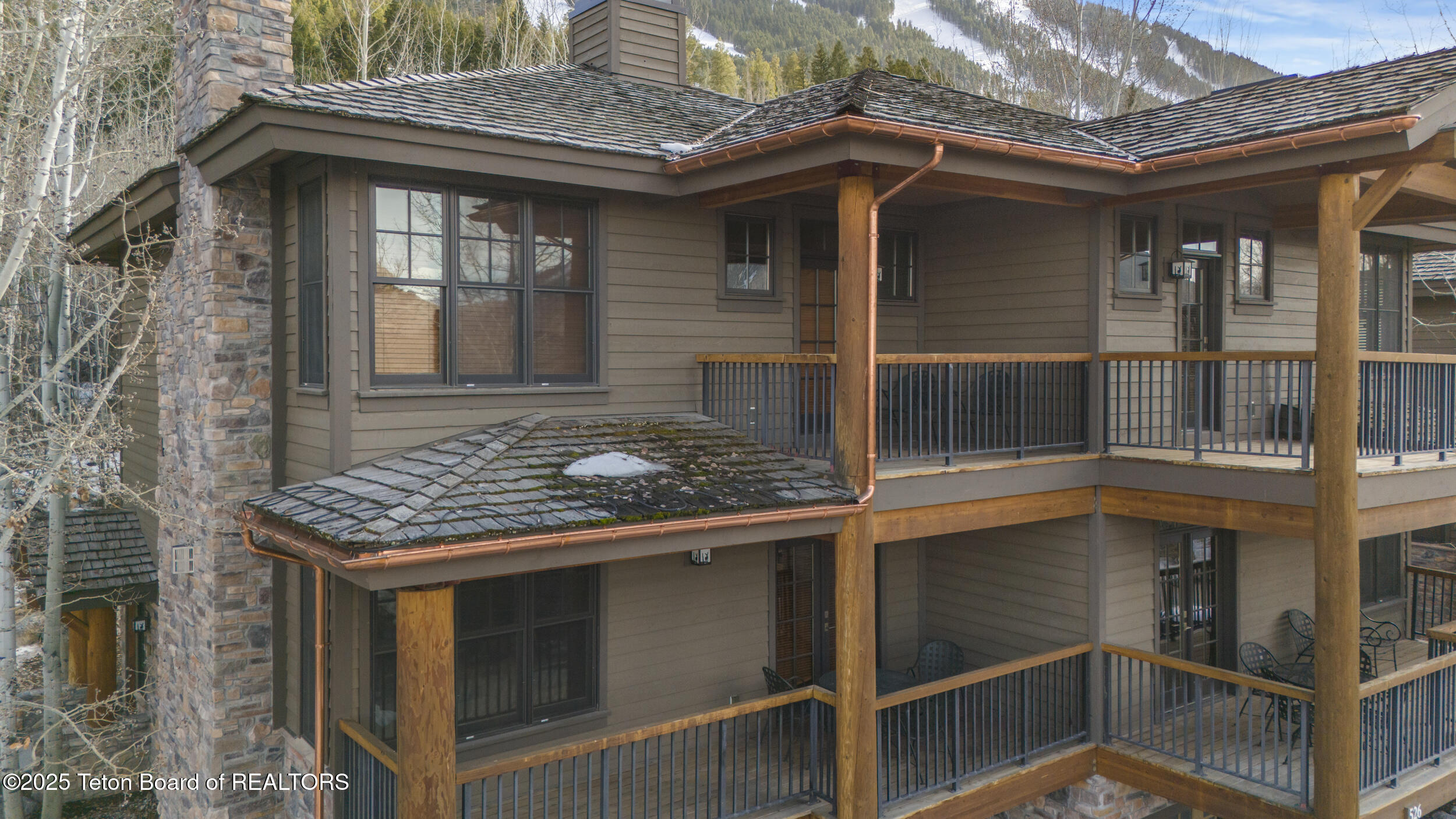526 Snow King Loop, Unit 262 Jackson, WY 83001 - Photo 36 of 37 3rd Floor Balcony
