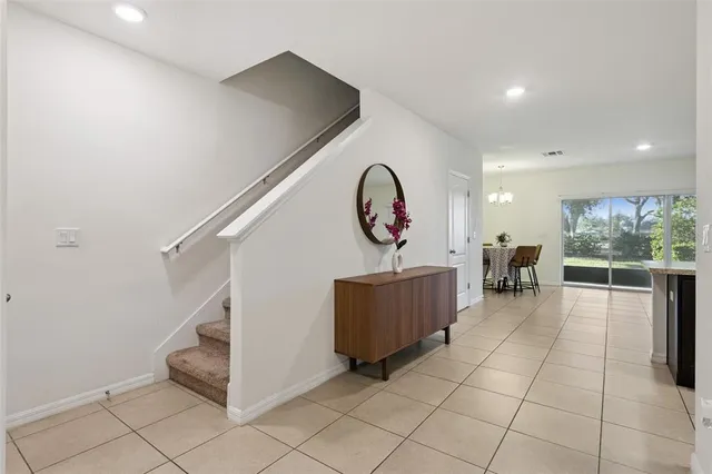 a view of a furniture and window in a room