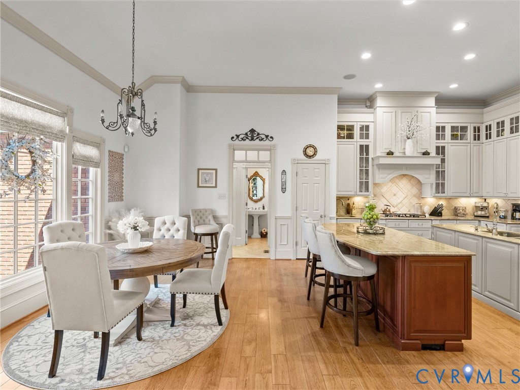 24200 Pear Orchard Road Moseley, VA 23120 - Photo 36 of 66 a view of a dining room with furniture