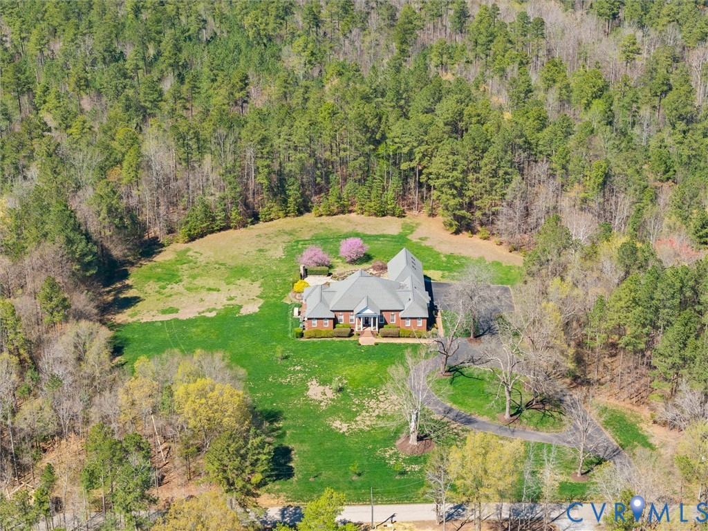 24200 Pear Orchard Road Moseley, VA 23120 - Photo 5 of 66 Aerial view of the property