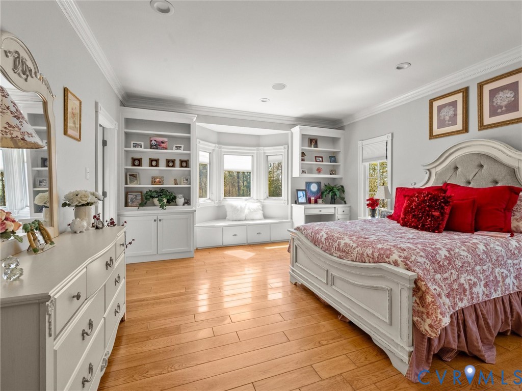24200 Pear Orchard Road Moseley, VA 23120 - Photo 56 of 66 Bedroom with custom built-ins - Could be a seconda