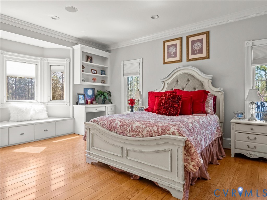 24200 Pear Orchard Road Moseley, VA 23120 - Photo 57 of 66 Bedroom with custom built-ins - Could be a seconda