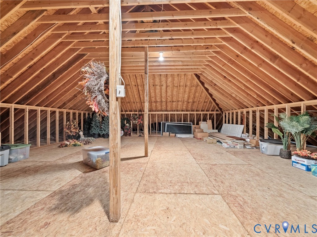24200 Pear Orchard Road Moseley, VA 23120 - Photo 64 of 66 Unfinished walk-up attic!
