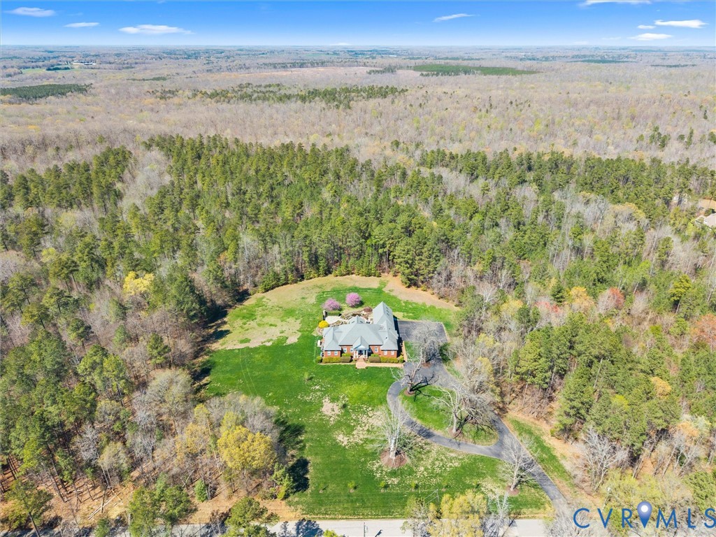 24200 Pear Orchard Road Moseley, VA 23120 - Photo 65 of 66 Aerial view of property