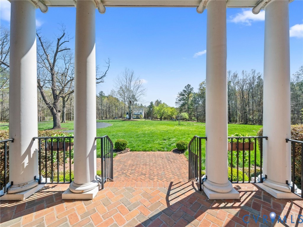 24200 Pear Orchard Road Moseley, VA 23120 - Photo 10 of 66 Covered porch