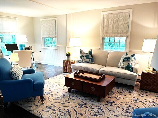 200 West Norwalk Road Norwalk, CT 06850 - Photo 6 of 9 a living room with furniture and a large window