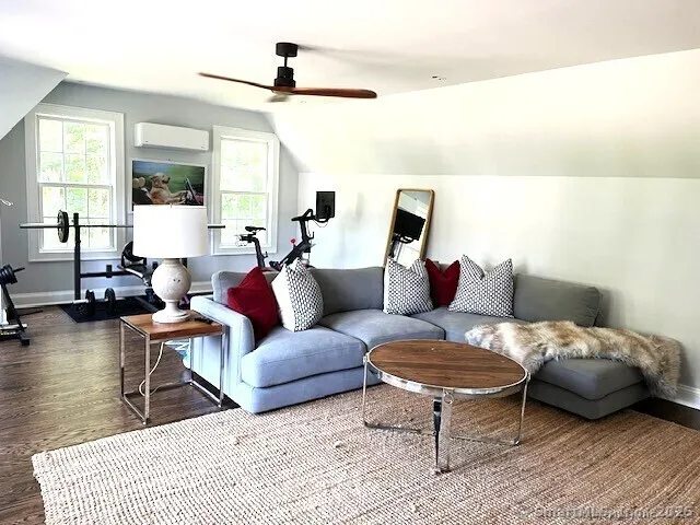 a view of an outdoor space and deck