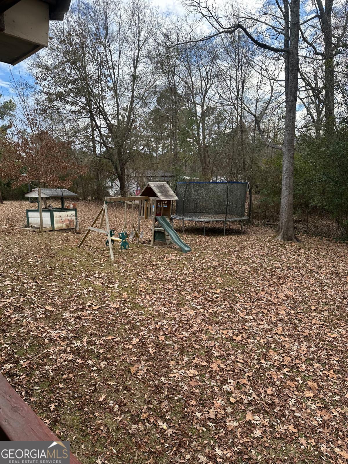 160 Macon Road McIntyre, GA 31054 - Photo 20 of 22 a backyard of a house with lots of green space