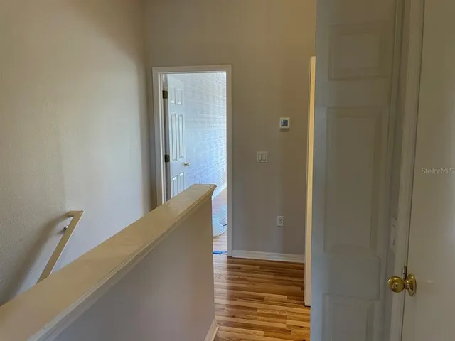 a view of wooden floor