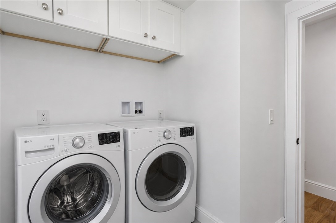 6 Sharon Court Newport, RI 02840 - Photo 26 of 49 Second floor laundry room. Digitally staged