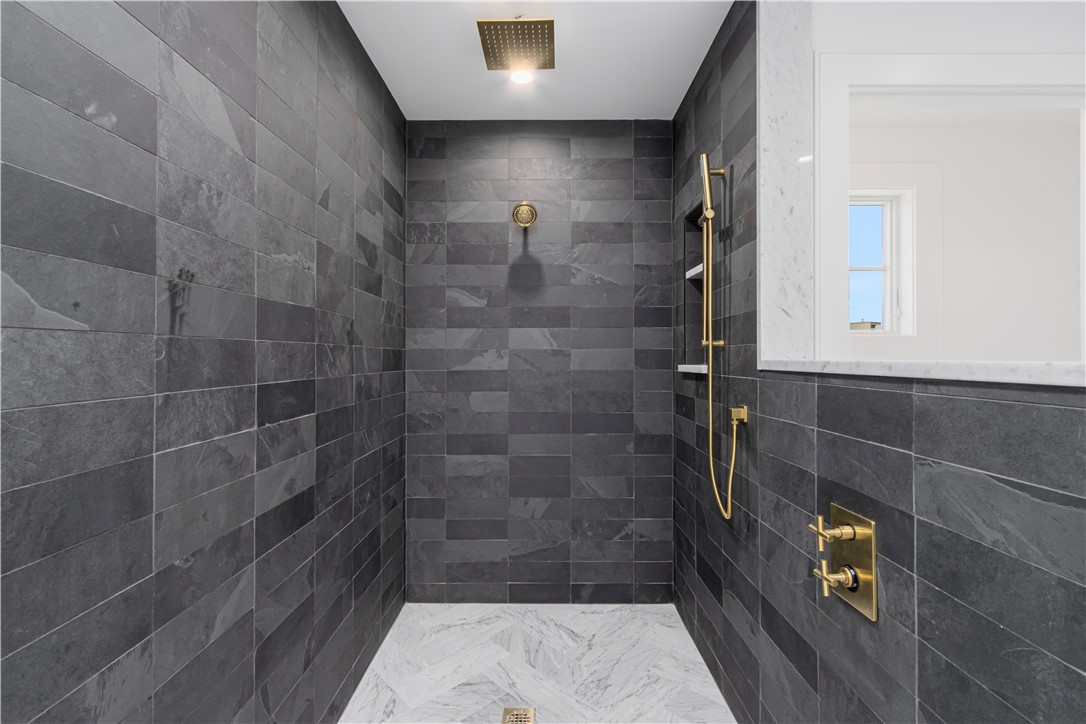 6 Sharon Court Newport, RI 02840 - Photo 31 of 49 Second floor primary bathroom. Digitally staged