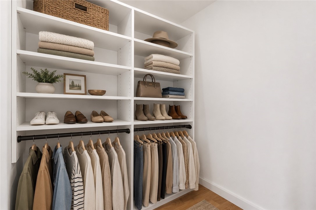6 Sharon Court Newport, RI 02840 - Photo 36 of 49 Third floor bonus room or flex space walk in closet. Digitally staged