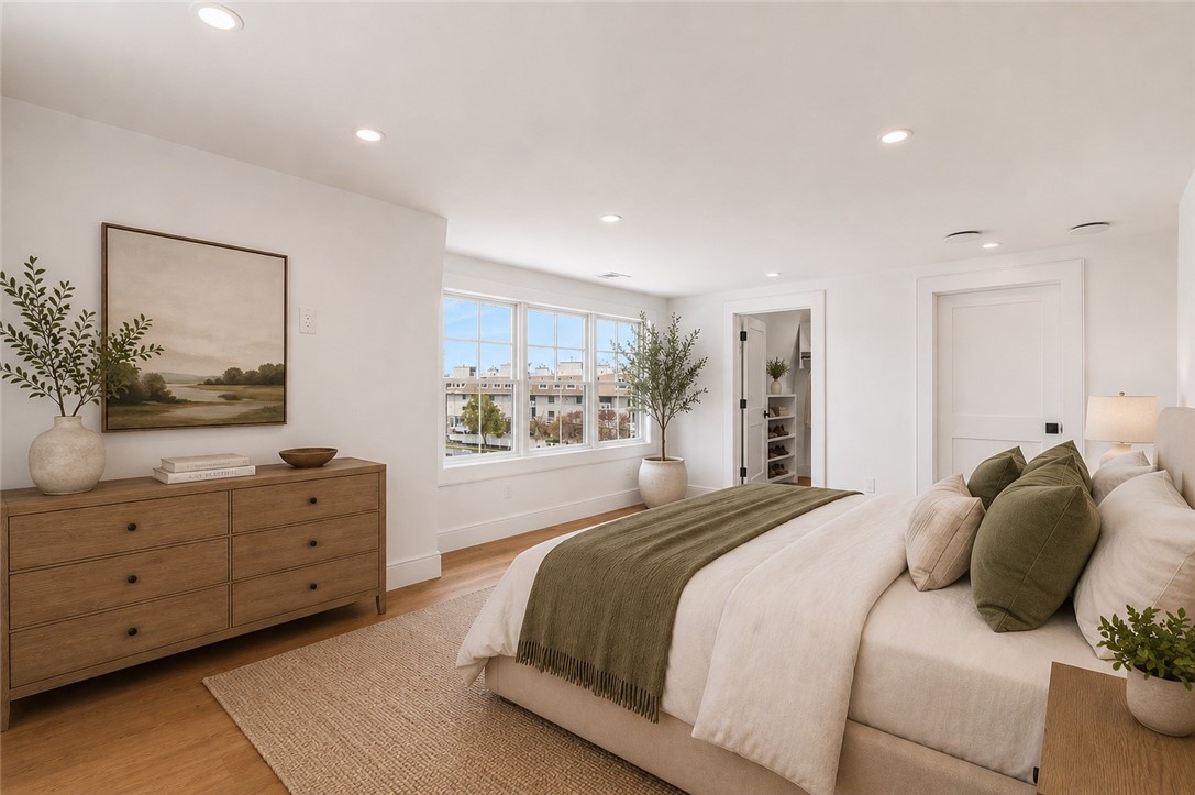 6 Sharon Court Newport, RI 02840 - Photo 40 of 49 Third floor en suite with harbor views. Digitally staged