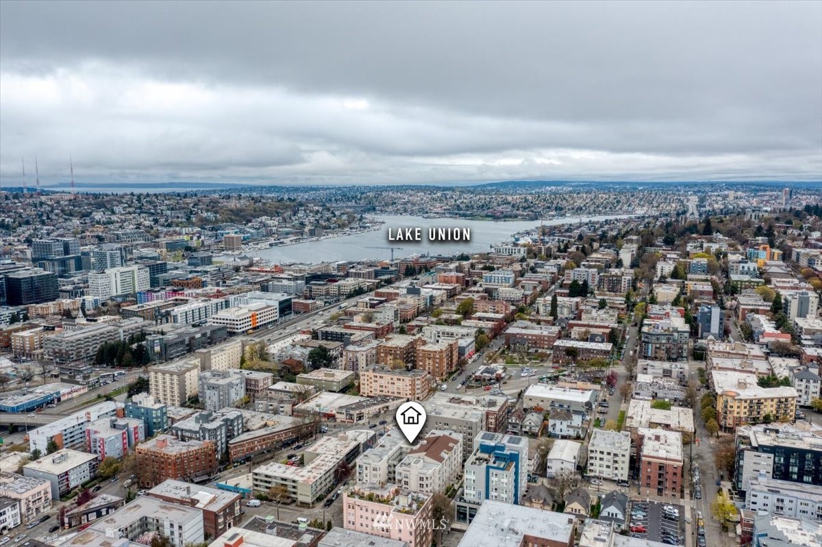 506 East Howell Street, Unit 108 Seattle, WA 98122 - Photo 18 of 20 an aerial view of a city