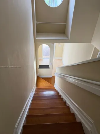 a view of a hallway